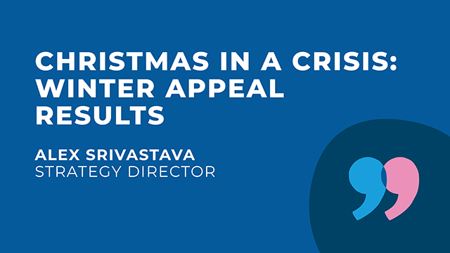 Christmas in a crisis: winter appeal results