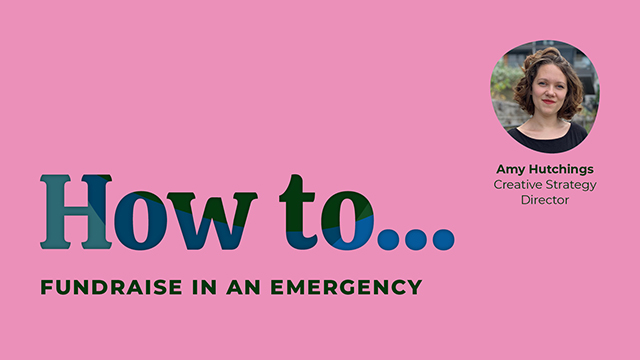 How to fundraise in an emergency