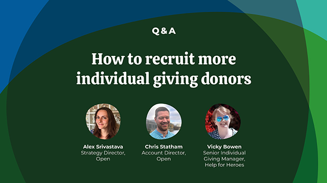 Join us for a Q&A on growing individual giving