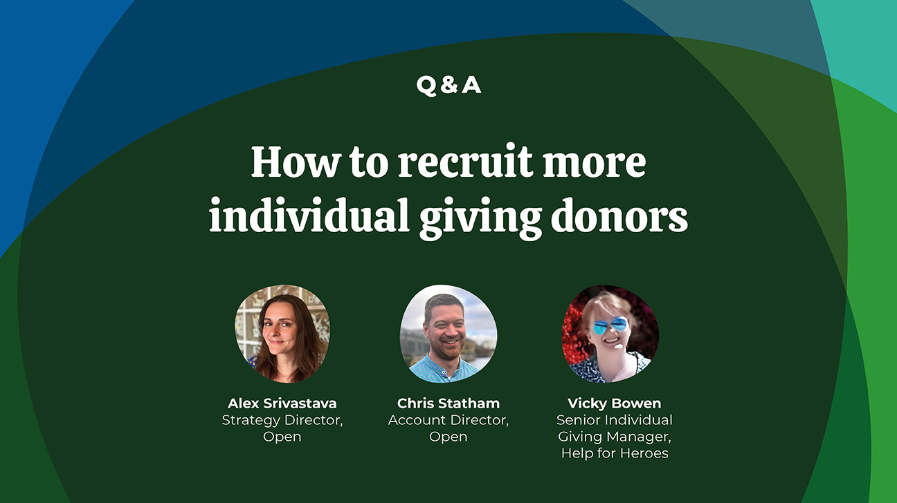 Join us for a Q&A on growing individual giving