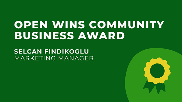Open wins Community Business Award