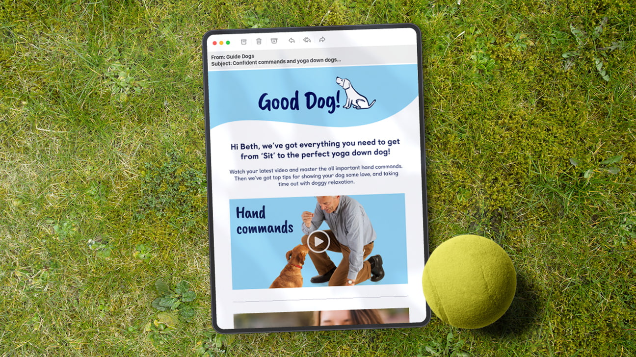 Guid Dogs good dog email