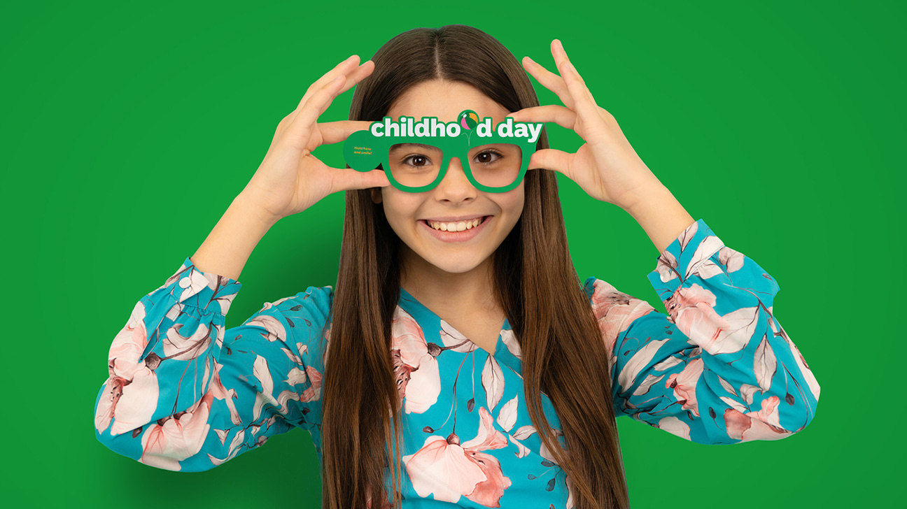 NSPCC childhood day glasses